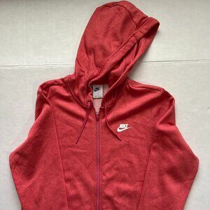 Nike Women's Fleece Pullover Hoodie - Pink - Size Large